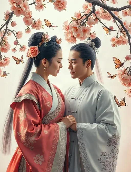 短剧成人《蝶恋花：王爷的小娇妻》封面